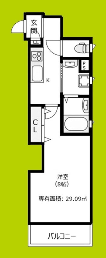 イトーピアホーム近大前 間取り図