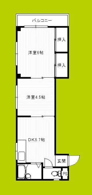 パークサイドイズミ 間取り