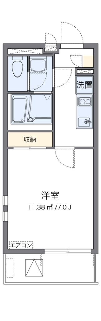 クレイノリンロー 間取り