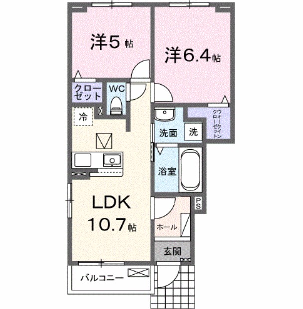 ＳＵＮＲＩＳＥ 間取り図
