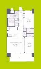 ベイ・グランデ弁天町 間取り図