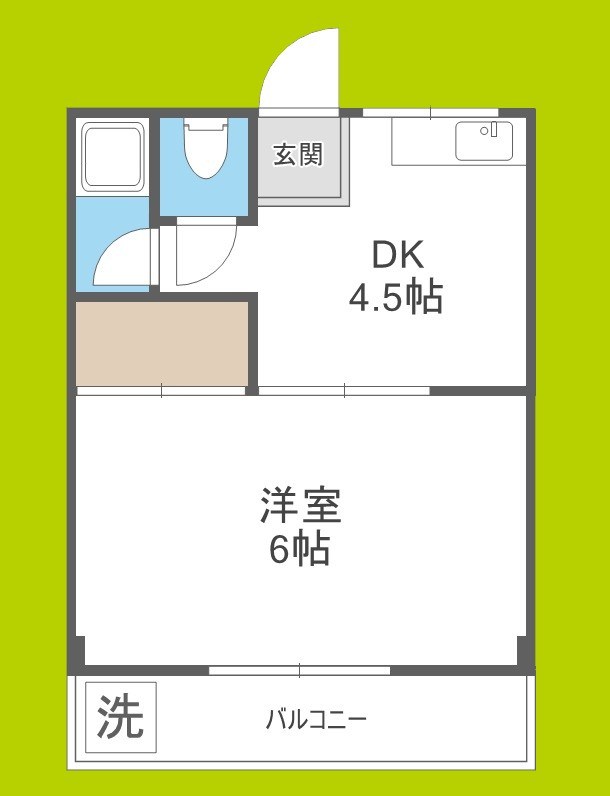 グリーンハイツ中宮 間取り