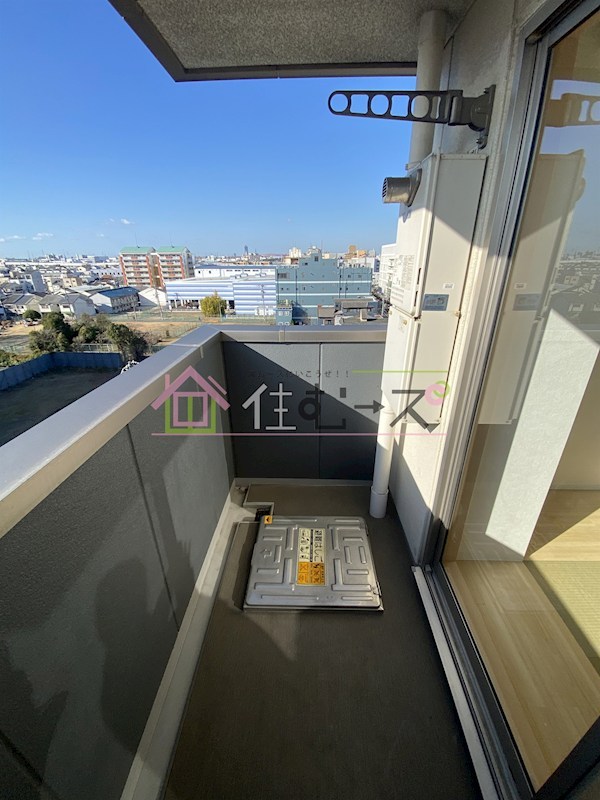 TOYOTOMI STAY Premium長橋 ベランダ