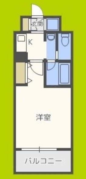 ジュネーゼグラン心斎橋東 間取り