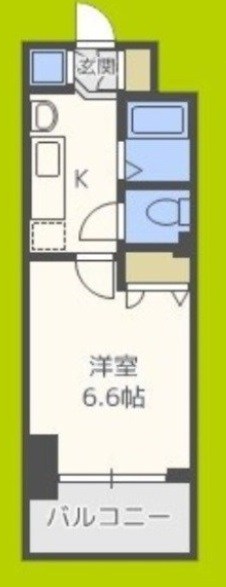 プレサンス中之島公園グラシア 間取り