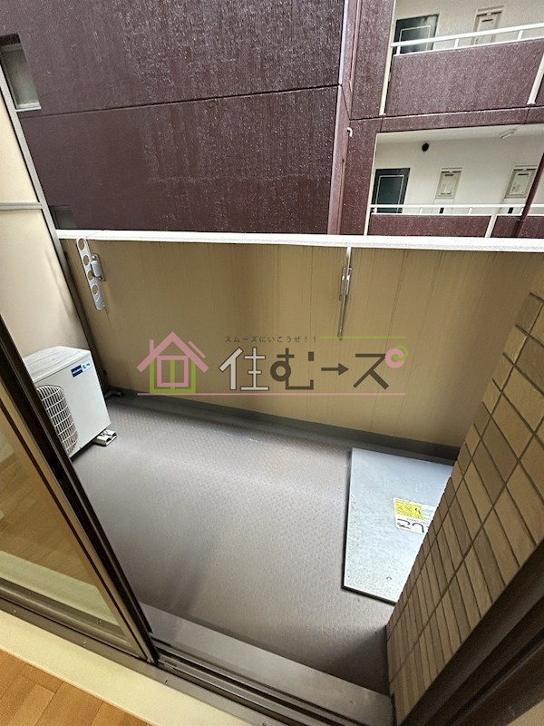 プレサンス中之島公園グラシア ベランダ