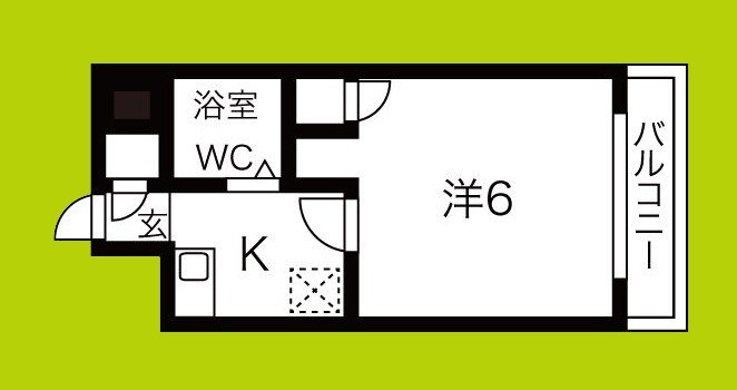 シティパレス森ノ宮 間取り