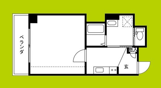 TOYOTOMI STAY Premium長橋 間取り