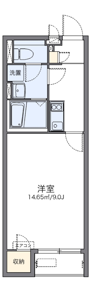 レオネクストふみつき 間取り