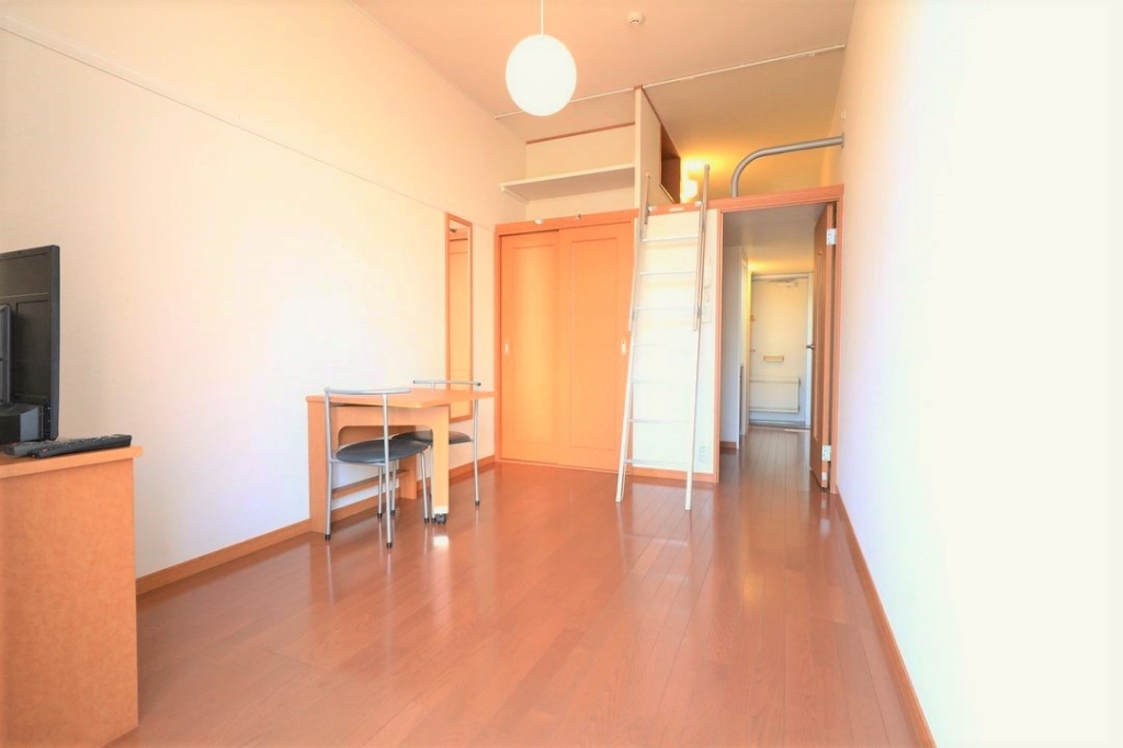 レオパレスパーク　ハイム ベッドルーム