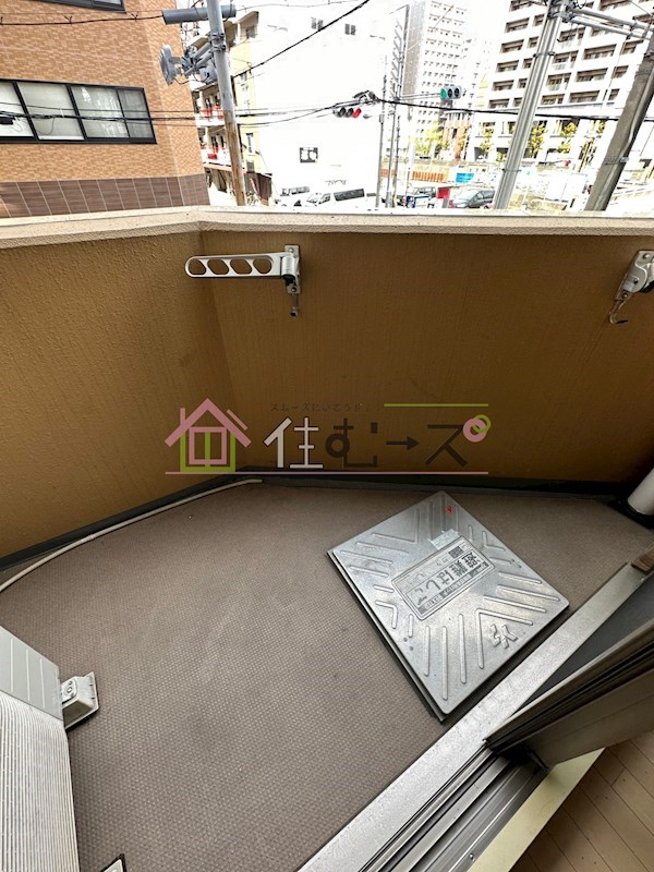 プレサンス難波リバーオアシス ベランダ