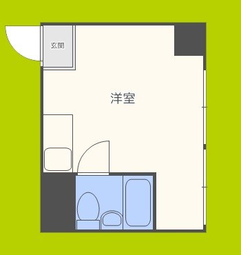 ラムール西天満 間取り