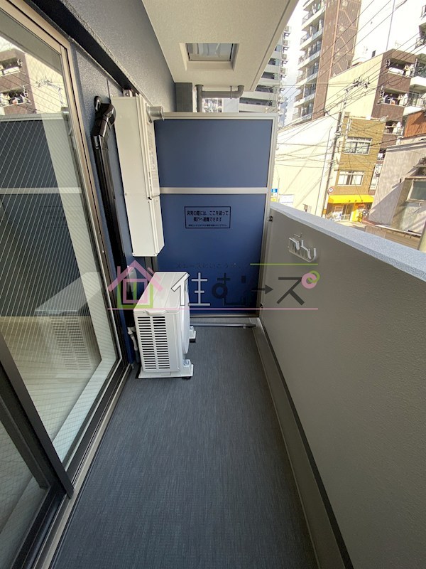 エグゼ大阪DOME CITYシエル ベランダ