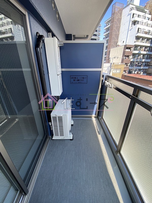 エグゼ大阪DOME CITYシエル ベランダ