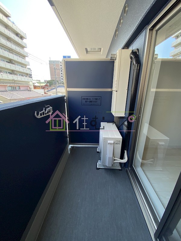 エグゼ大阪DOME CITYシエル ベランダ