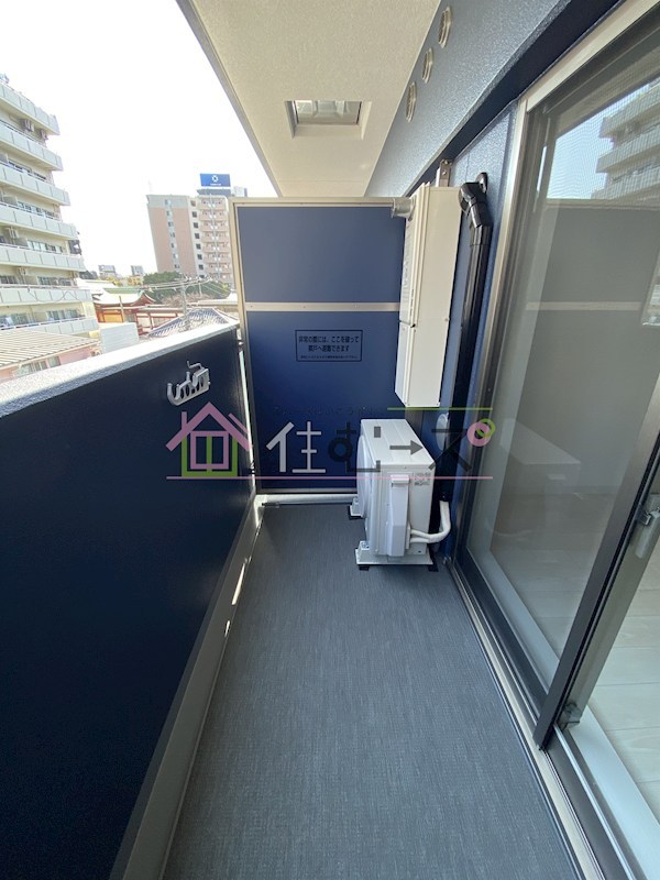 エグゼ大阪DOME CITYシエル ベランダ