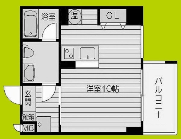 ラナップスクエア南森町NEXT　STAGE 間取り