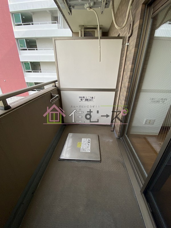 ラナップスクエア南森町NEXT　STAGE ベランダ