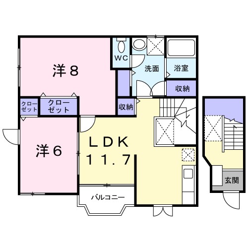 ヴィラサンライズ 間取り