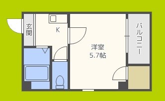ノールプレール新町 間取り図
