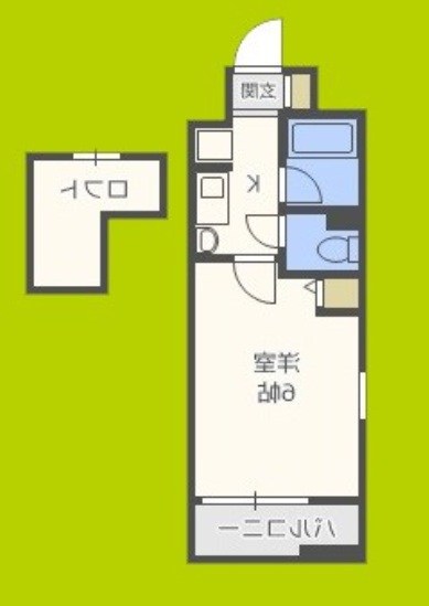 エステムコート大阪城前OBPリバーフロント 間取り