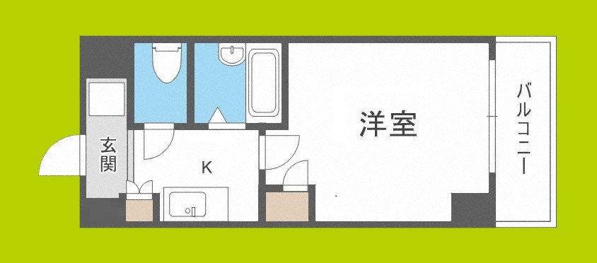 ドミール桜川Ⅱ 間取り