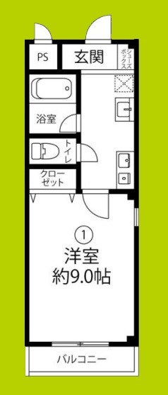 ヴィレッタ福島 間取り