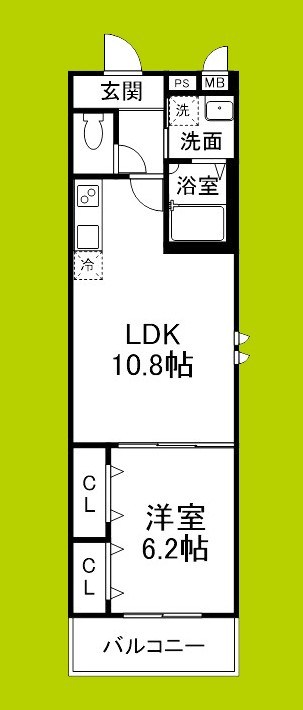 フジパレス深井水池町 間取り図