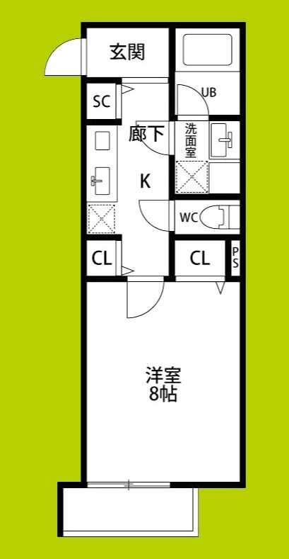 仮称)鶴見区鶴見3丁目PJ 間取り図