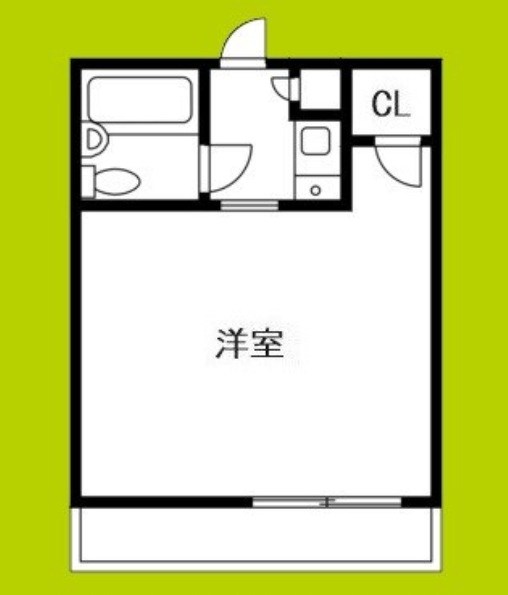 ハイツしらゆり 間取り