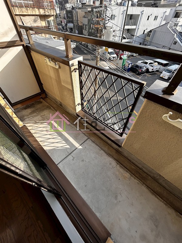 ハイツしらゆり ベランダ