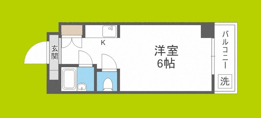 プレジデント横田 間取り図