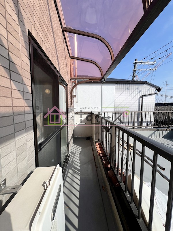 ヴィラ・リベルテ下新庄 ベランダ