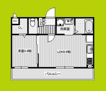 KTIレジデンス片山町 間取り図