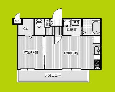 KTIレジデンス片山町 間取り図