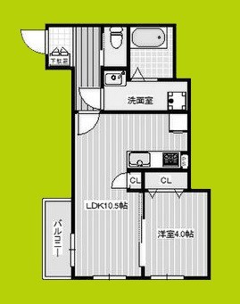 KTIレジデンス片山町 間取り図