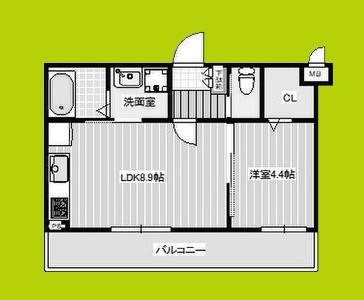 KTIレジデンス片山町 間取り図