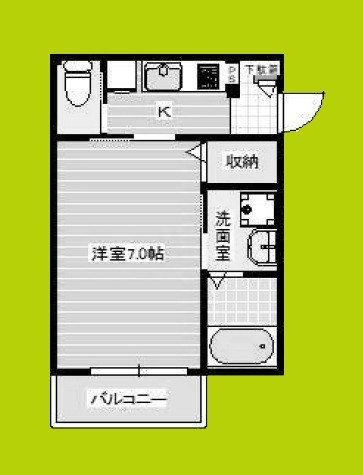 KTIレジデンス加島Ⅵ 間取り図