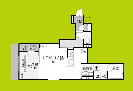 D-residence蛍池西町 間取り図