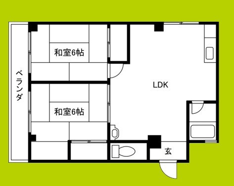 第2住吉苑 間取り
