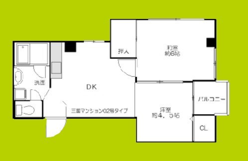 三国マンション 間取り
