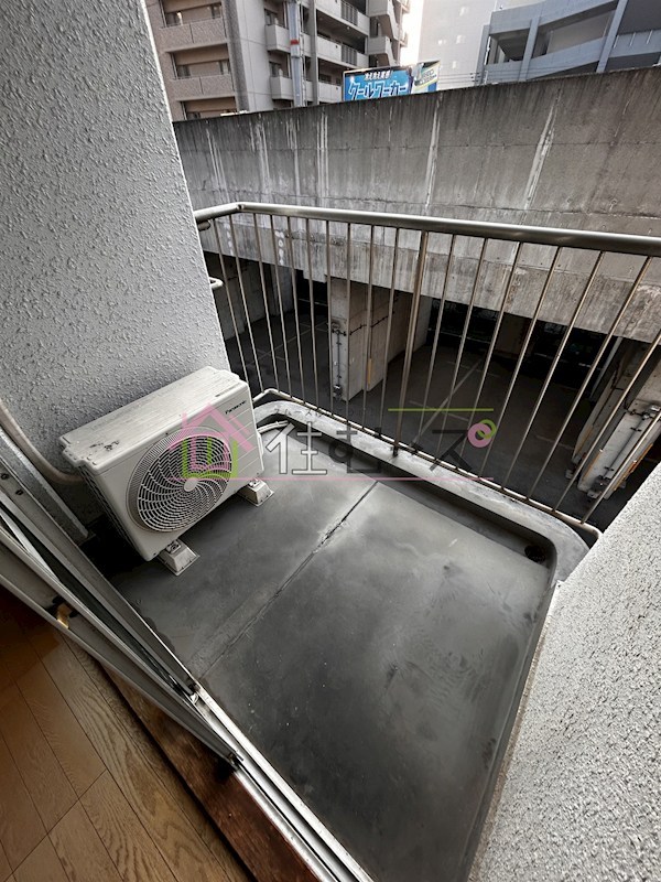 三国マンション ベランダ