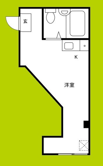 コーポ三津屋 間取り