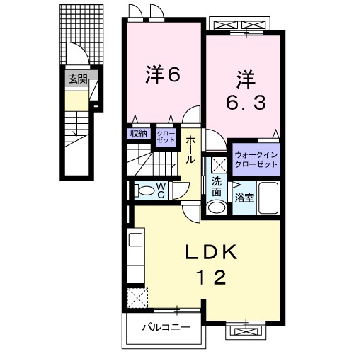 ユニゾン 間取り