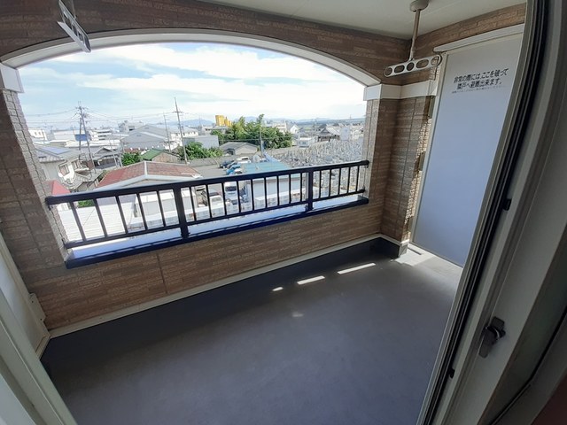 ハピネスⅡ ベランダ