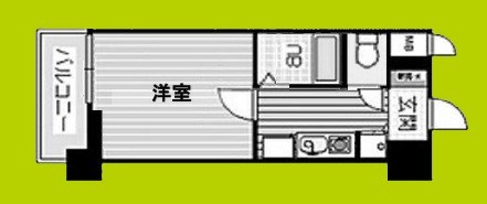 カーサ天神橋 間取り