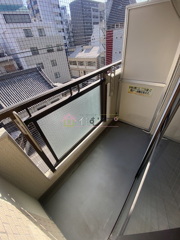 カーサ天神橋 ベランダ