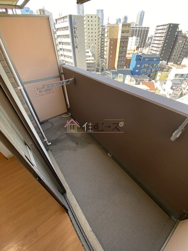 ラナップスクエア東梅田 ベランダ