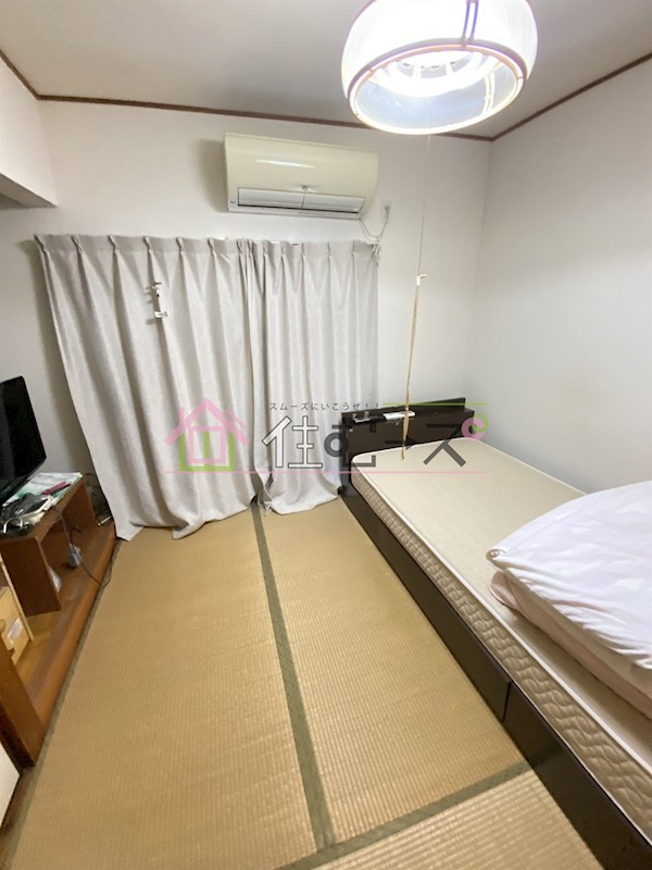 北区中崎1丁目連棟借家 ベッドルーム