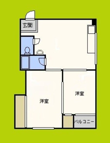 コーポウエスト神路 間取り